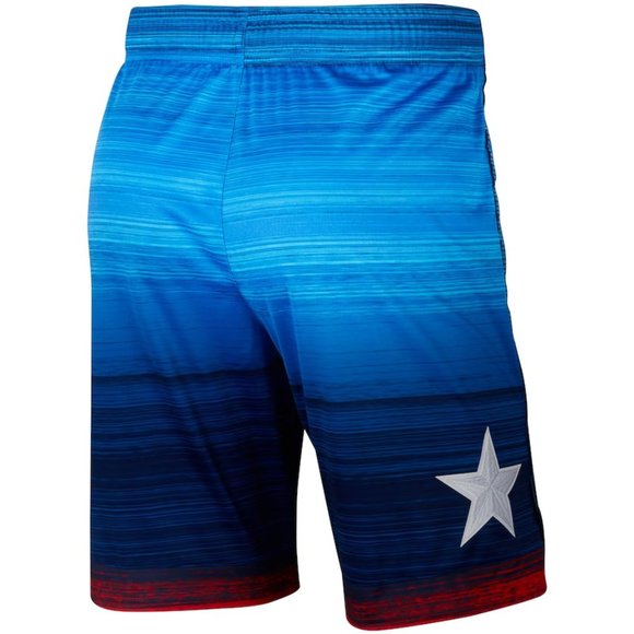 New-Men's USA Basketball Nike Blue 2020 Olympics Authentic On-Court Shorts-SMALL - Picture 3 of 3